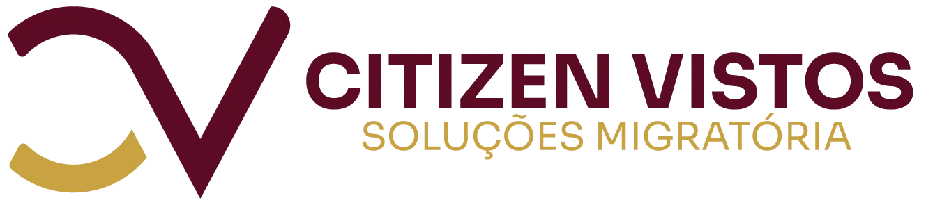 Logo Citizen Vistos assessoria migratória Brasil